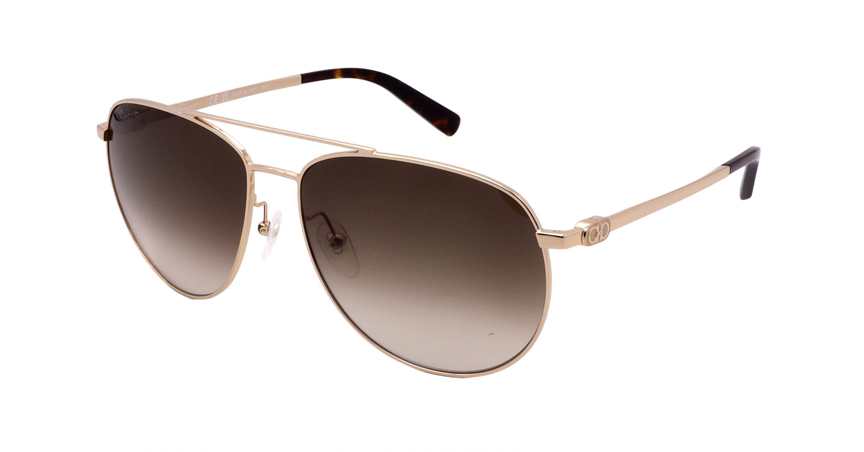 

Мужские солнцезащитные очки Salvatore Ferragamo, золотой