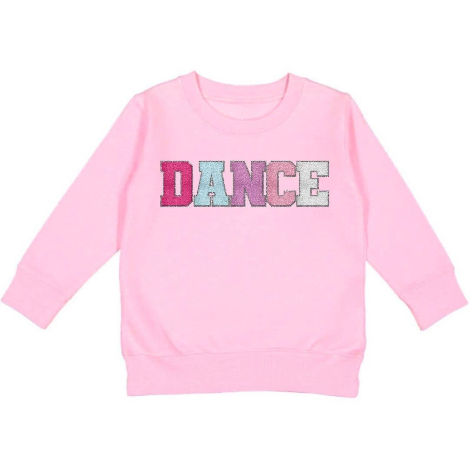 

Розовая толстовка с аппликацией для танцев Girl's Dance Patch SWEET wink