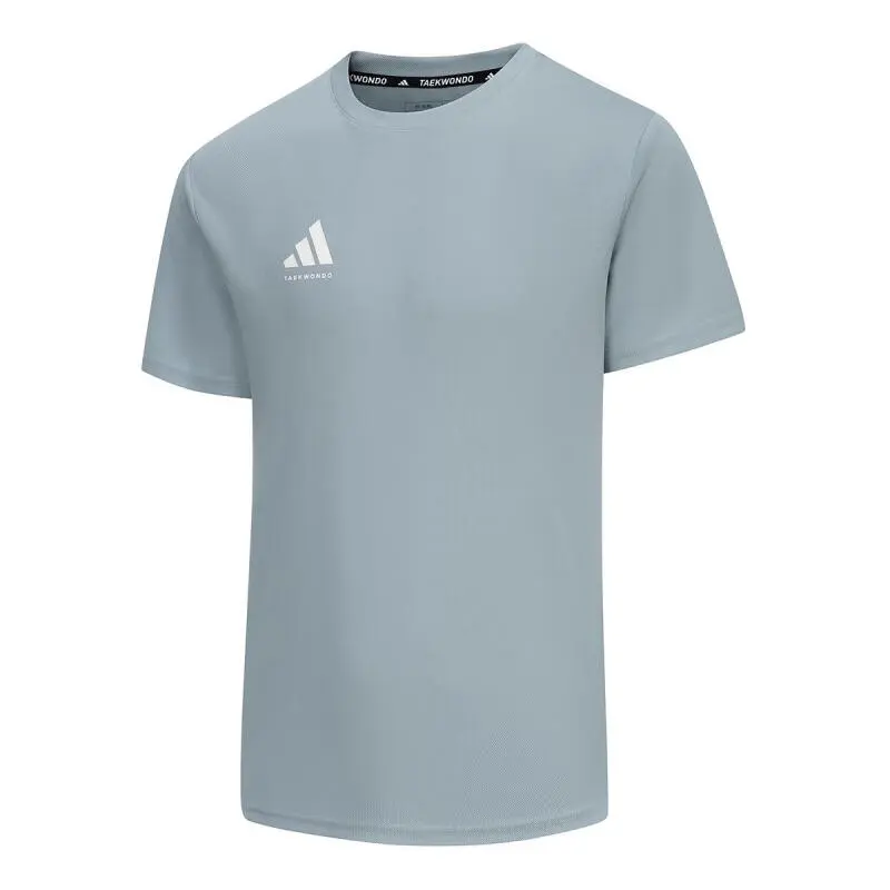 Adidas Футболка SS25 Unisex Gray Blue — фото 3
