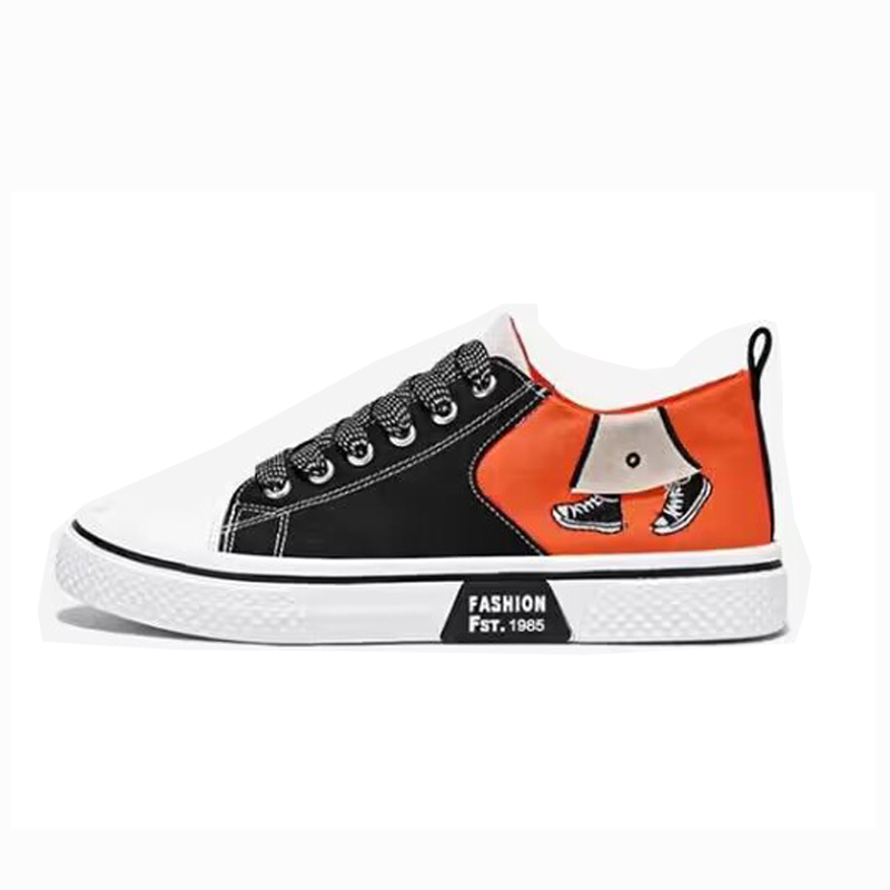 

PLAY COBBLER Дышащие низкие кеды мужские черно-оранжевые, цвет Black Orange