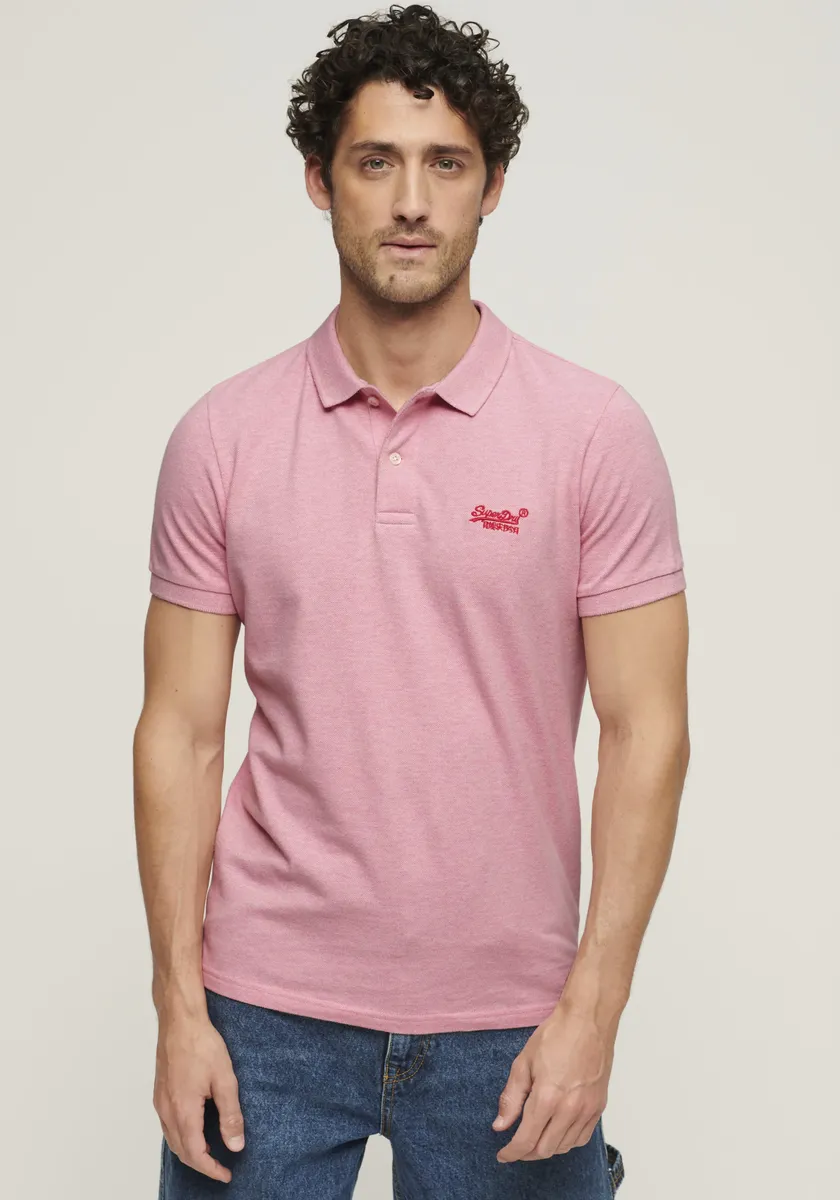

Рубашка-поло Superdry "CLASSIC PIQUE POLO", розовый