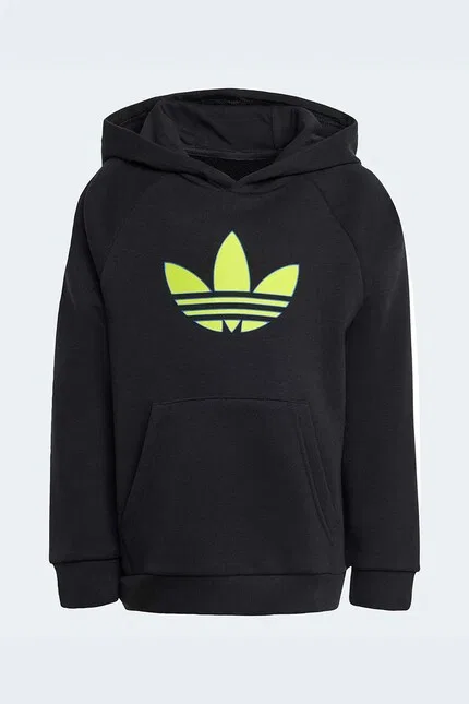 Костюм спортивный из футера Adidas Originals, черный — фото 3