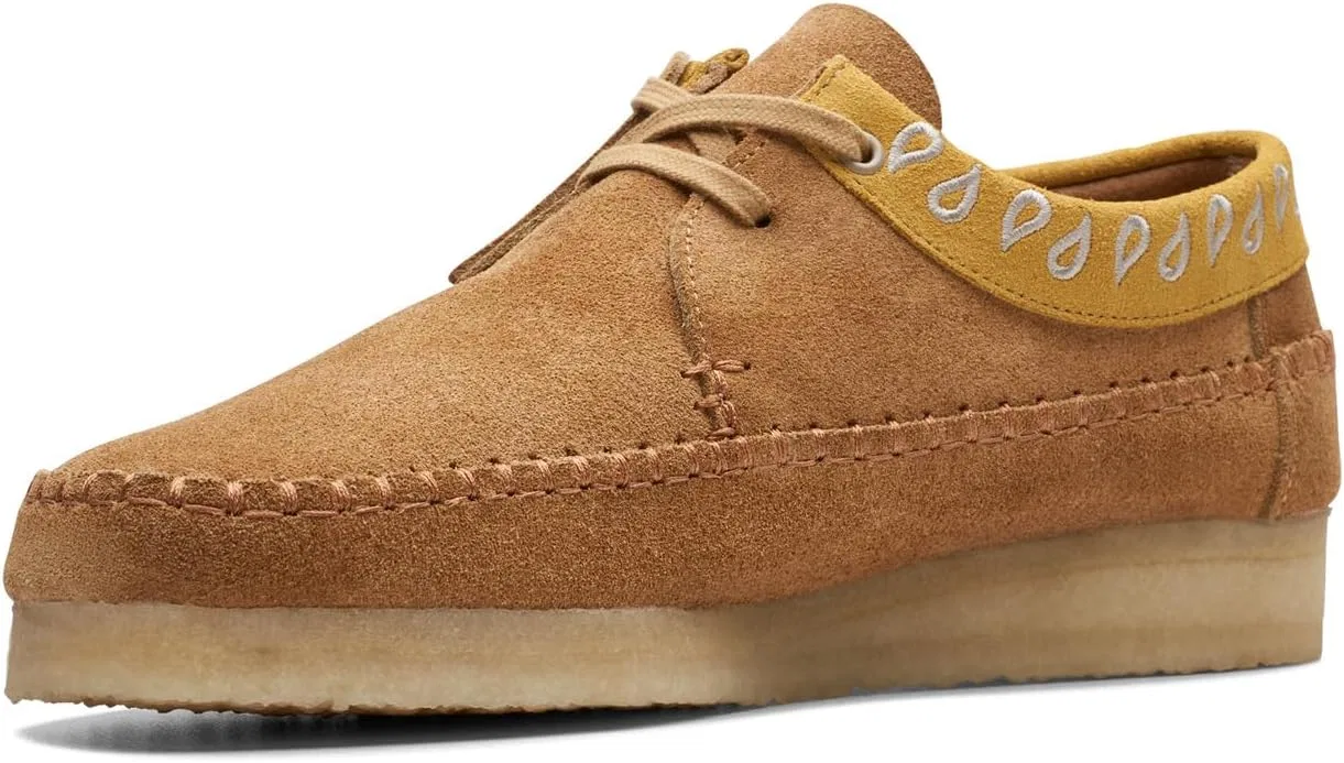 Мокасины мужские Clarks, коричневый — фото 4