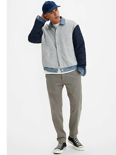 

Levi's xx чиносы стандартного зауженного кроя мужские брюки, серый