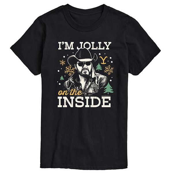 

Футболка Big & Tall Yellowstone Jolly on the Inside Licensed Character