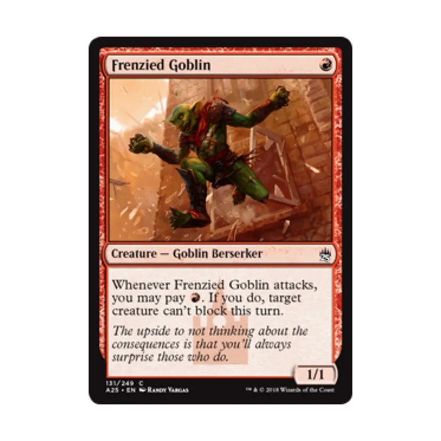 

CCG Бешеный гоблин (клавиша C), MTG - Masters 25