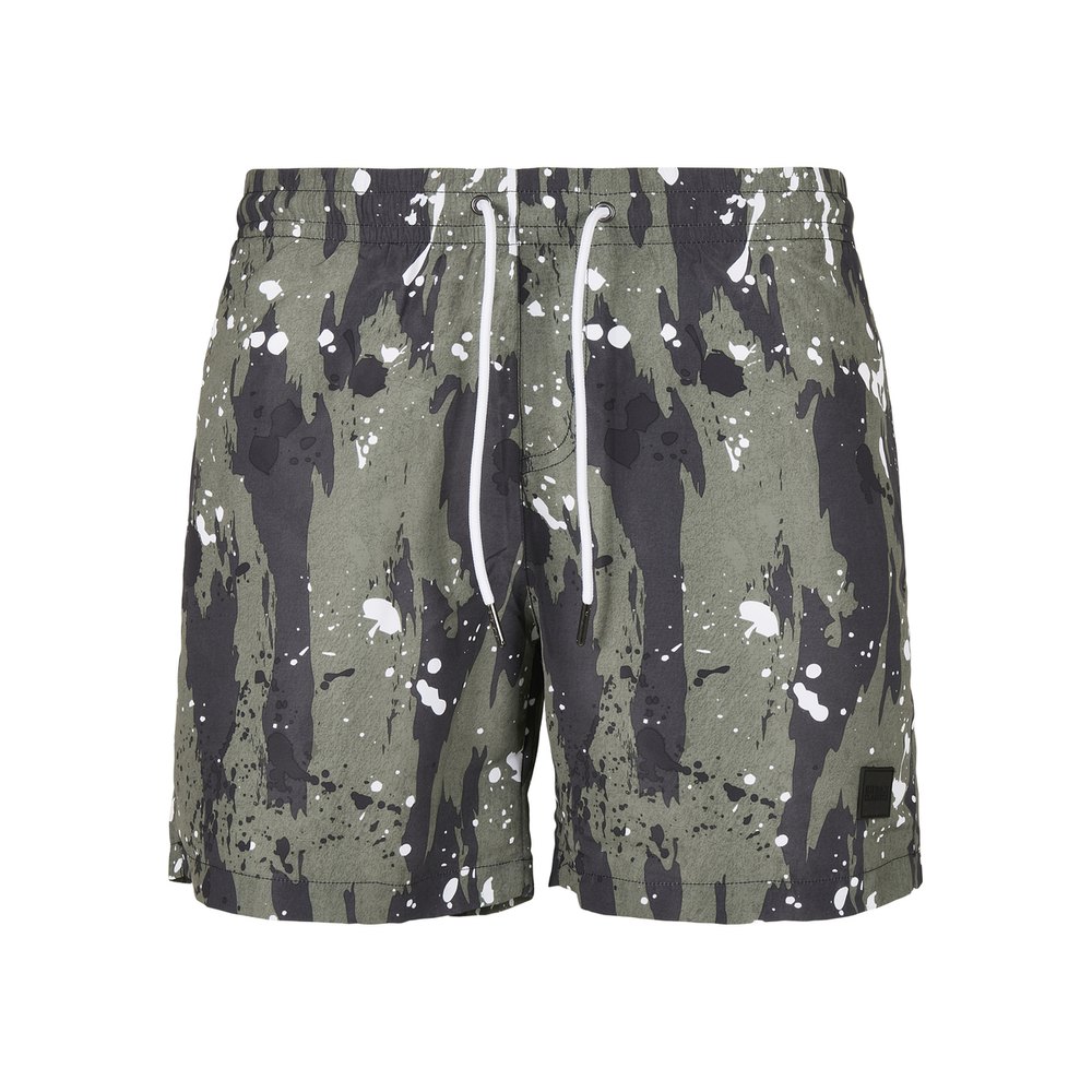 

Шорты Urban Classics Swim Shorts Pattern, бежевый