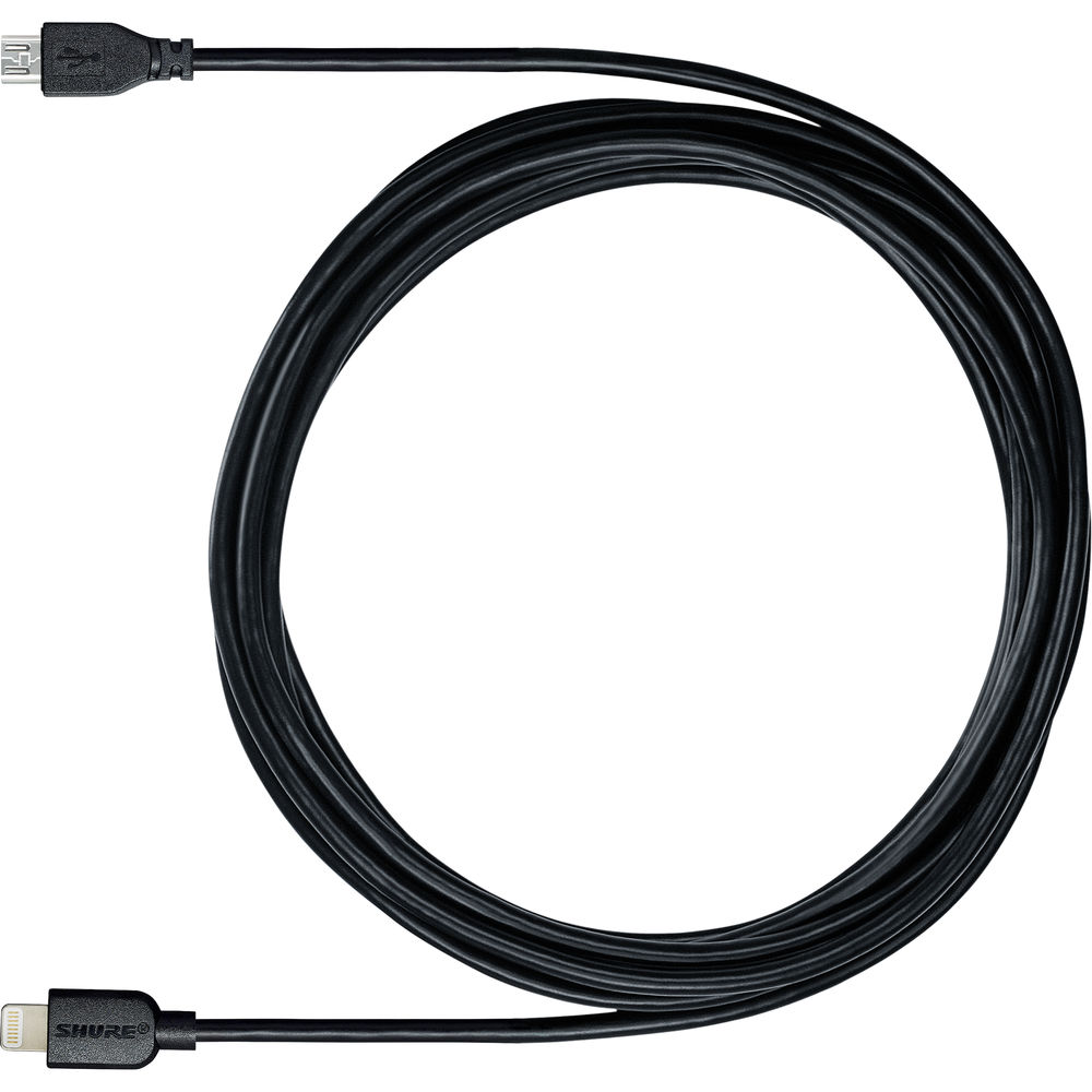 

Shure AMV-LTG15 Lightning Cable for MOTIV MV88+ Video AMV-LTG15