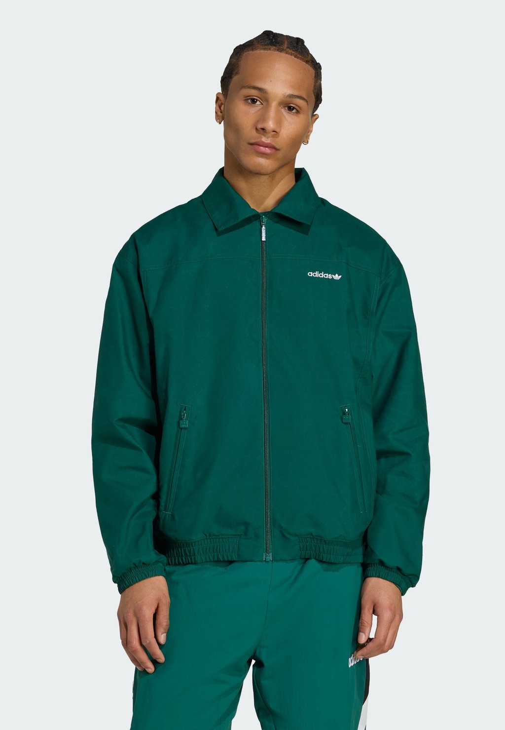 

Летняя куртка BRUSHED TT Adidas Originals, темно-зеленый