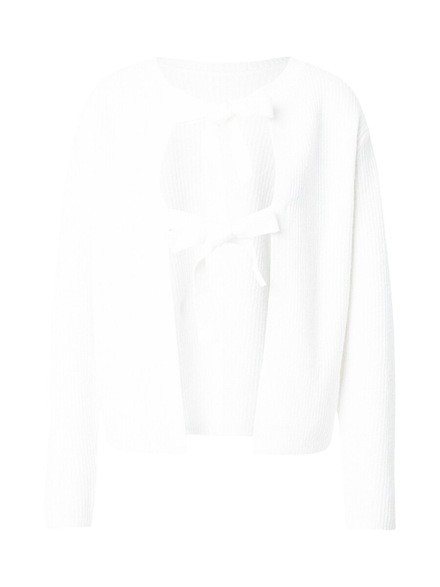 

Вязаный кардиган PIECES, белый