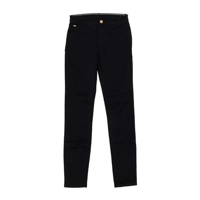 

Длинные брюки из эластичной ткани 6y5j20 5dxiz женщина Armani, черный