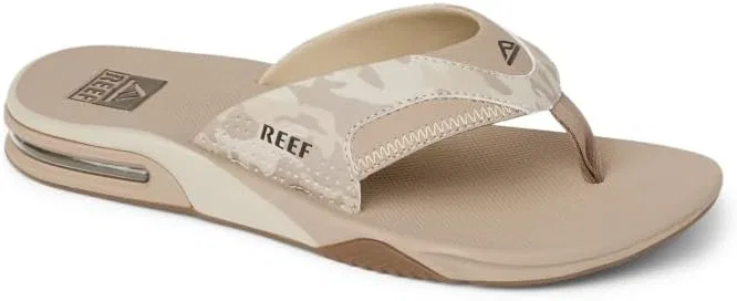 Мужские кожаные сандалии Reef с веерным рисунком, Sand Camo — фото 4