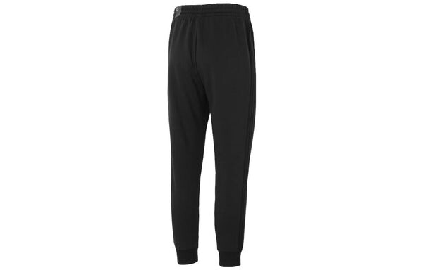 Брюки Essentials флисовые брюки с 3 полосками и зауженными манжетами Adidas, черный — фото 2