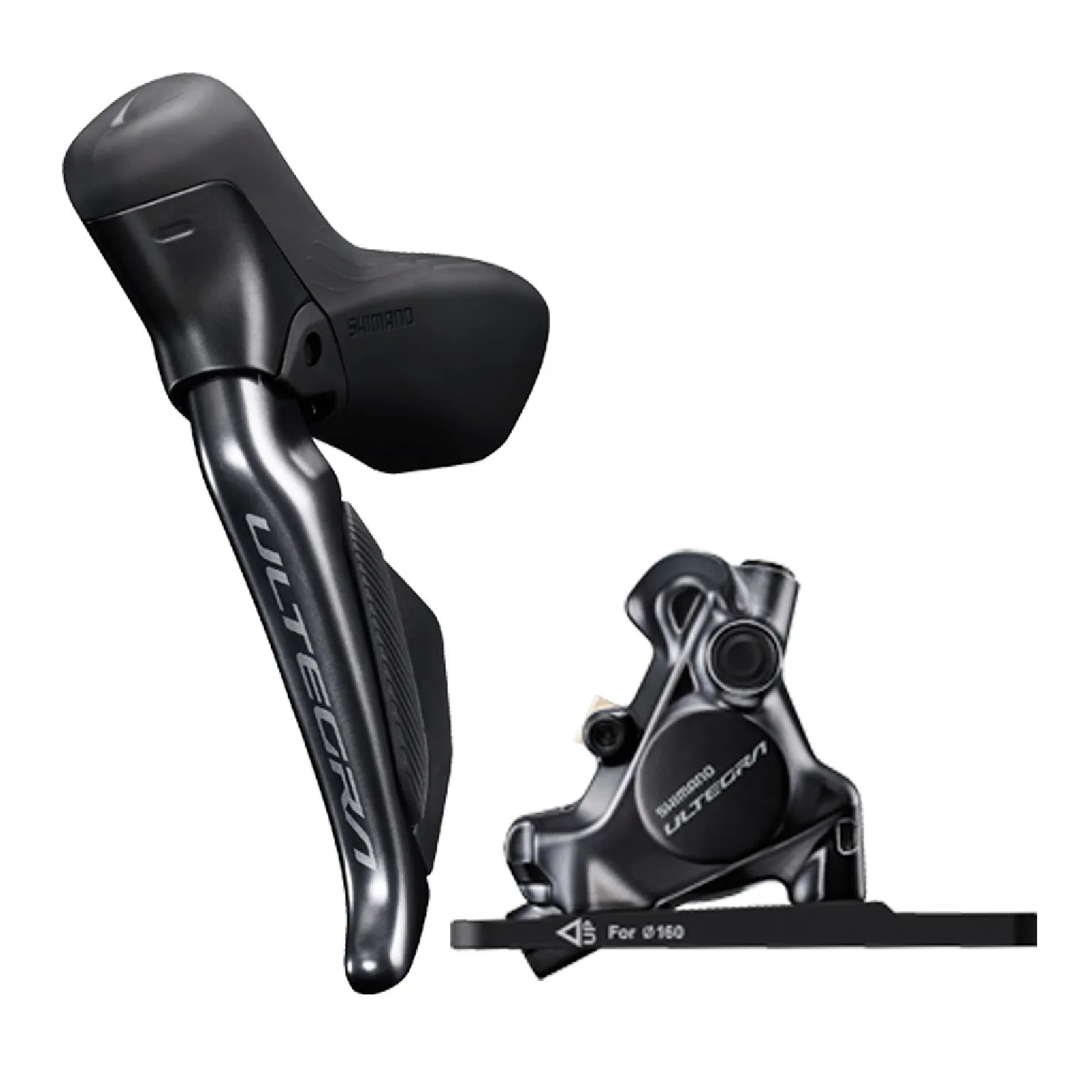 

Рычаг переднего тормоза и гидравлический суппорт Ultegra 8170 Di2 Shimano, None