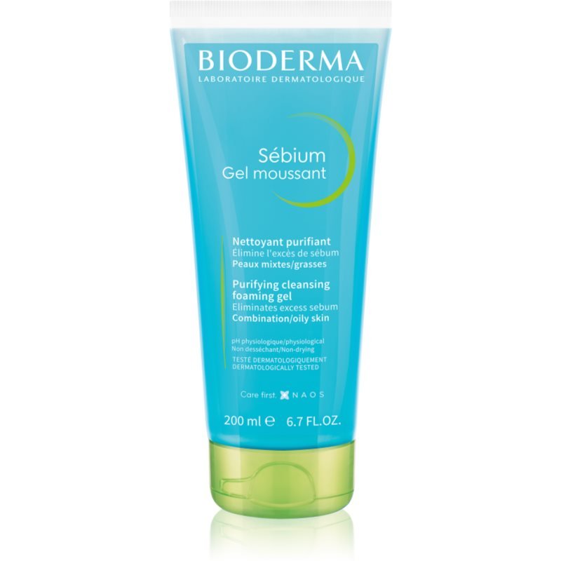 

Bioderma Sébium Gel Moussant очищающий гель для жирной и комбинированной кожи 200 мл