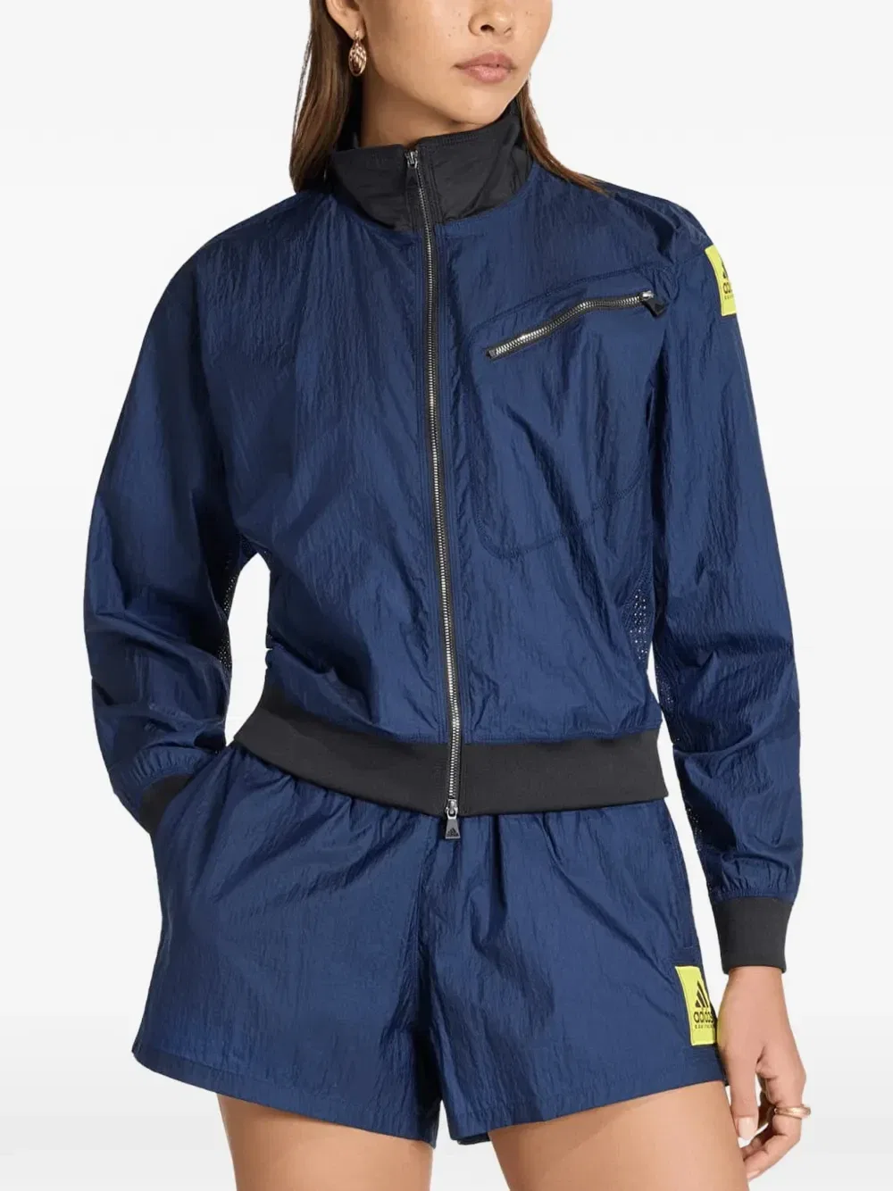 Куртка на молнии Equipment Adidas, синий