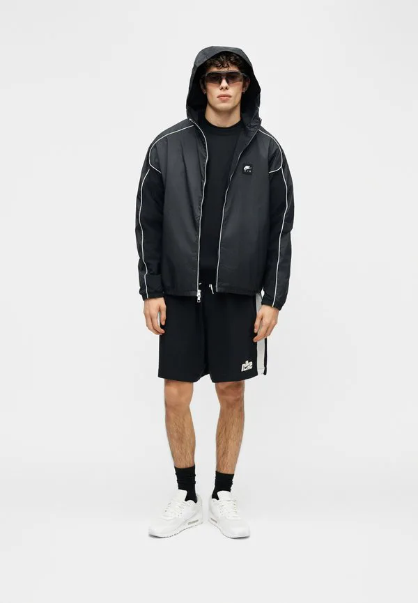 Куртка air hybrid для межсезонья Nike Sportswear, Black/White — фото 3