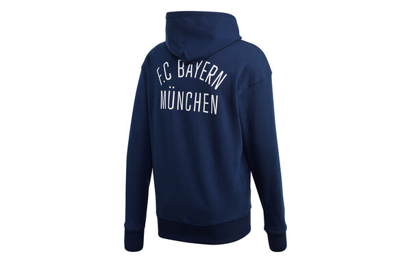 Толстовка adidas FCB SSP Bayern Munich Soccer/Football Sports Pullover Navy Blue, синий — фото 2