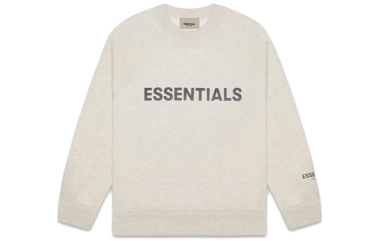 

Ss20 Толстовка мужская овсянка Fear Of God Essentials, светло-бежевый