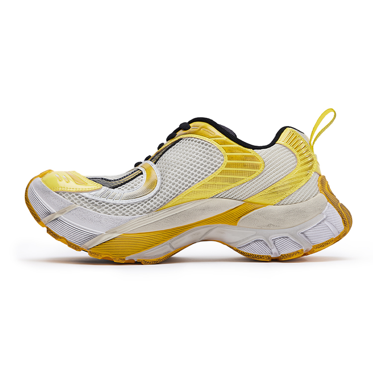 

Противоскользящие износостойкие низкие беговые кроссовки унисекс Ann Andelman, желтый белый