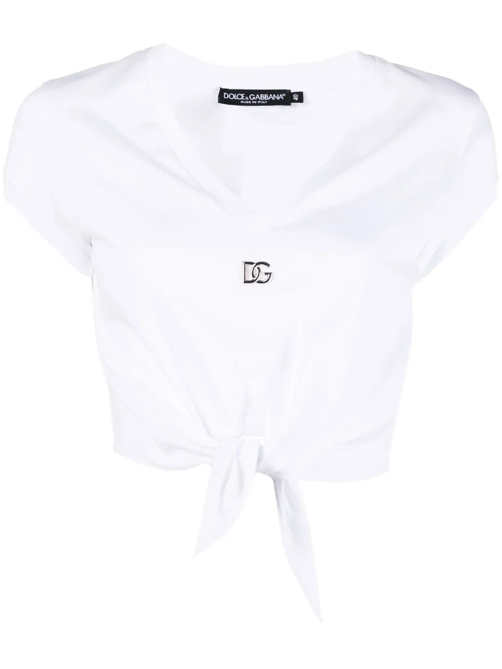

Футболка с логотипом DG DOLCE & GABBANA, белый
