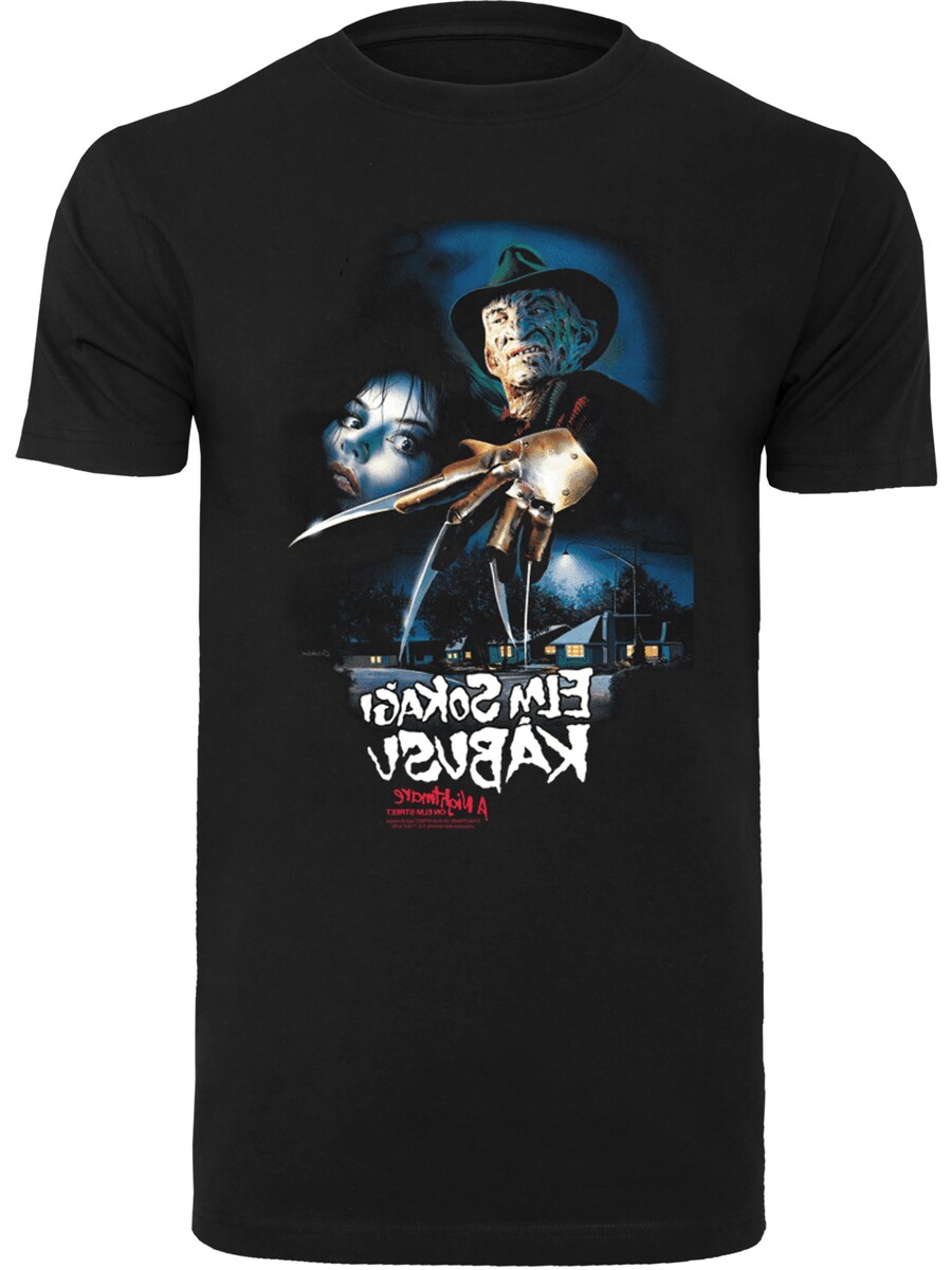 

Классическая футболка F4NT4STIC Shirt Nightmare On Elm Street Turkish Movie Poster, черный