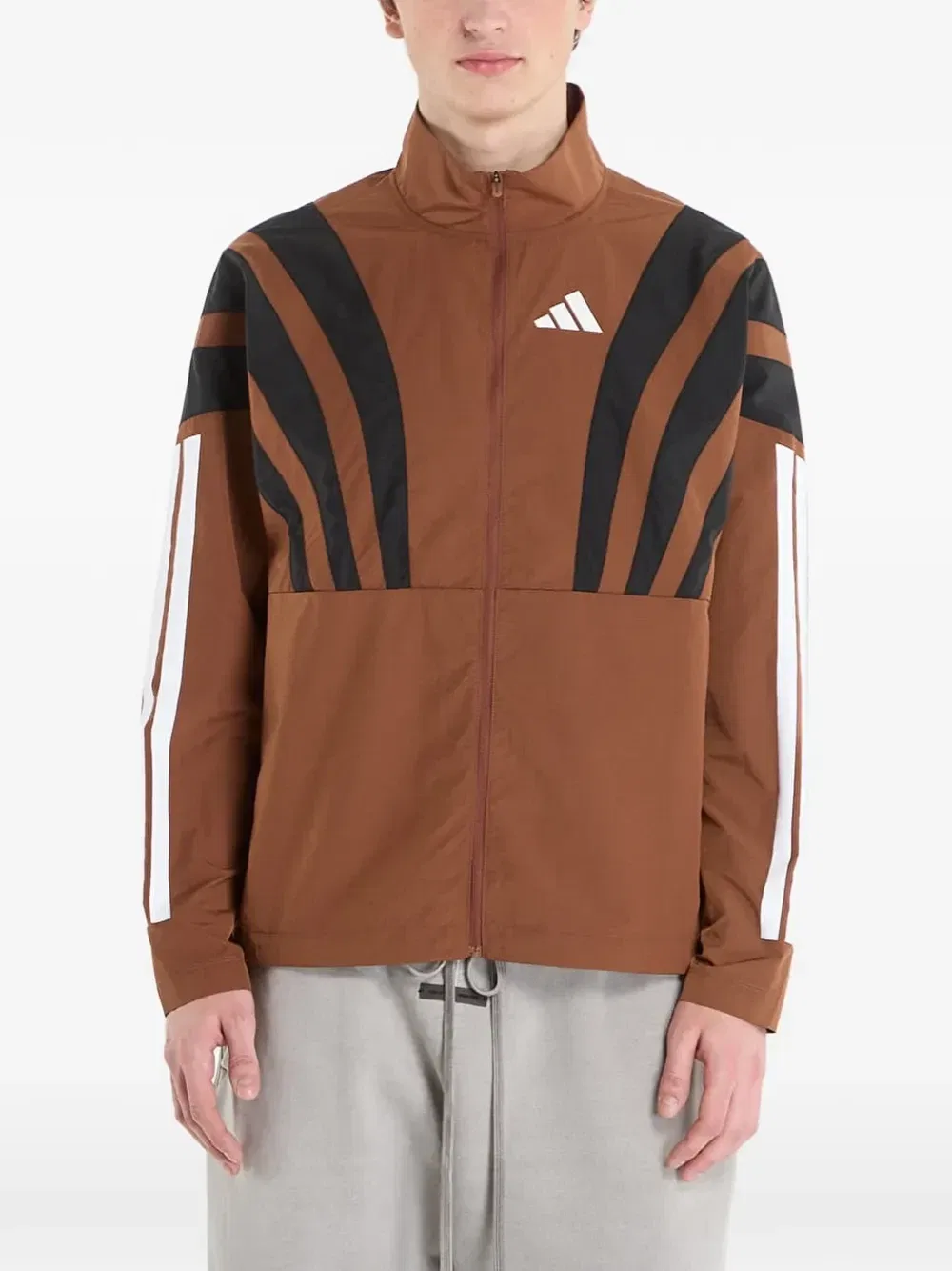 Куртка Adidas Humanrace Adizero Archive, коричневый