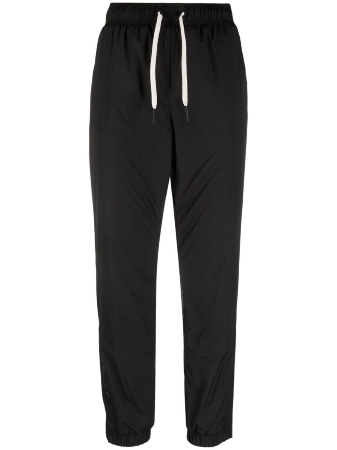 

Moncler Grenoble спортивные брюки с кулиской и логотипом, черный