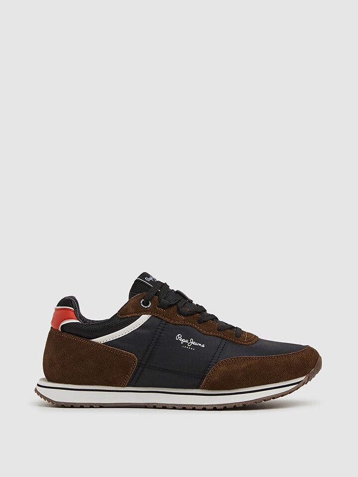 

Кроссовки на шнуровке Pepe Jeans FOOTWEAR Sneakers, цвет Braun/Schwarz