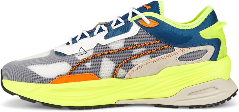 Мужские кроссовки PUMA Extent Nitro Adv с шнуровкой для повседневной носки - синие — фото 3