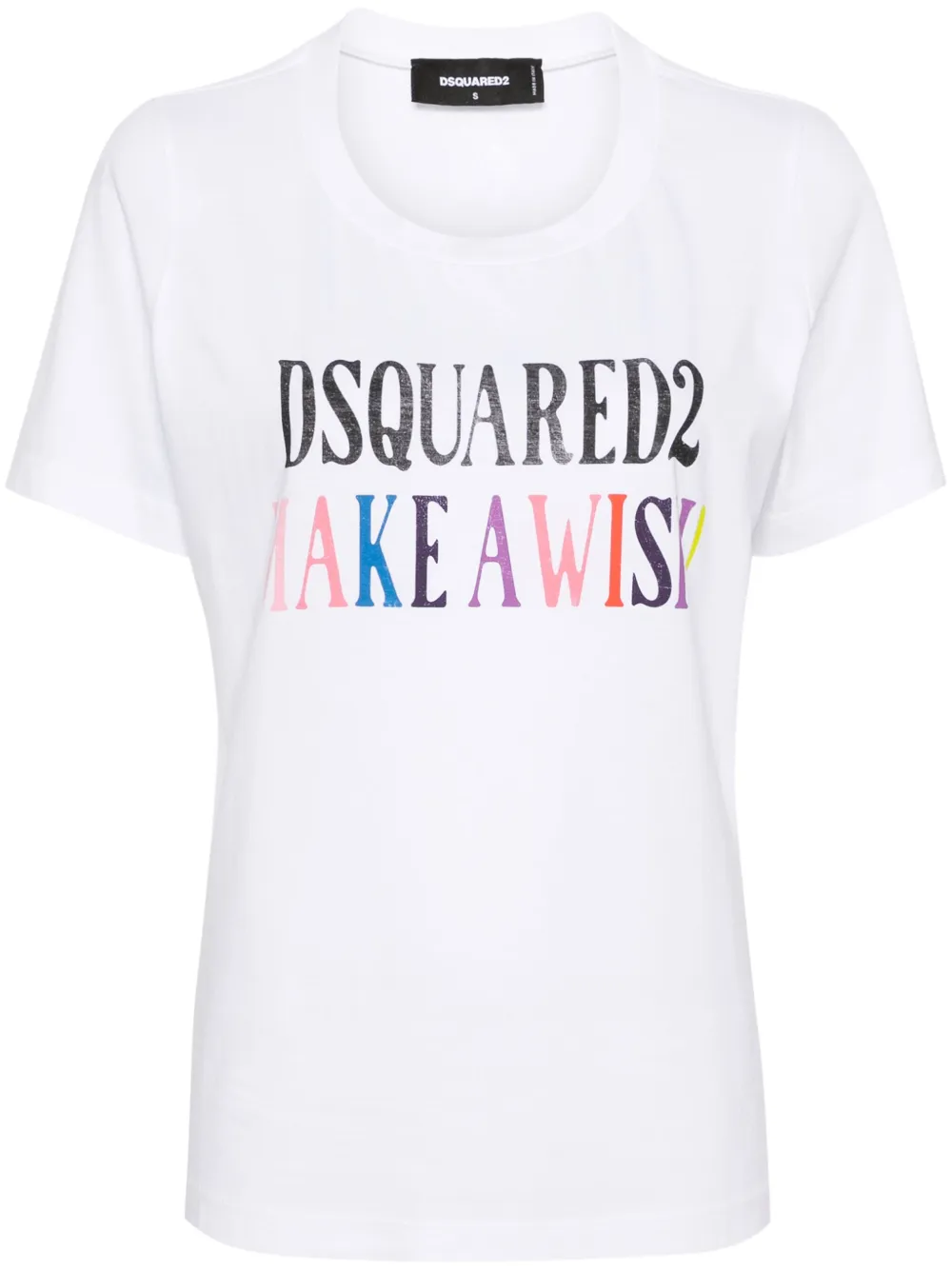 

Футболка с надписью DSQUARED2, белый