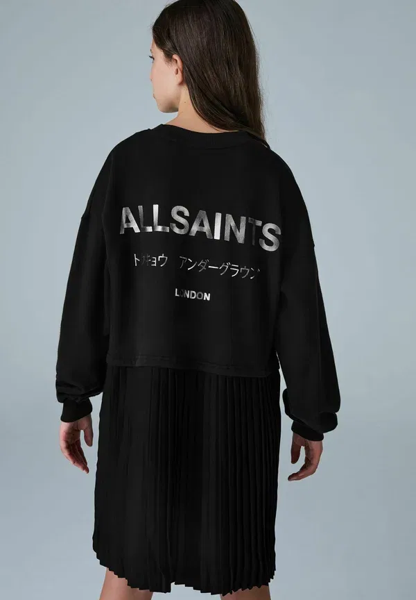 Платье дневное Underground pleated back day dress Smallsaints, черный — фото 3