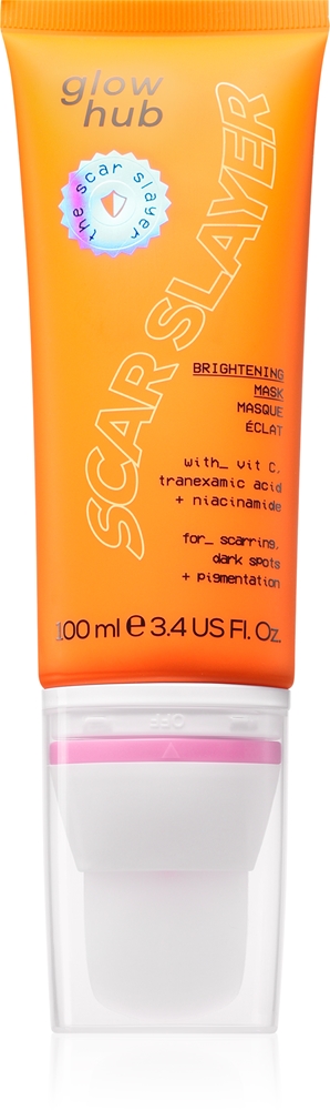 

Осветляющая маска для лица от шрамов с витамином С Glow Hub, 100 мл