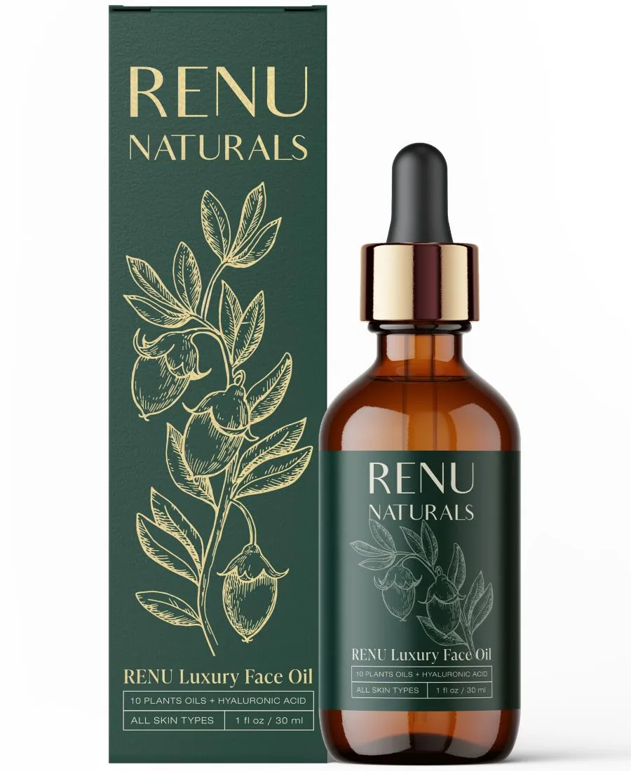 Масло для лица Renu Naturals — Роскошное , светлый-бежевый