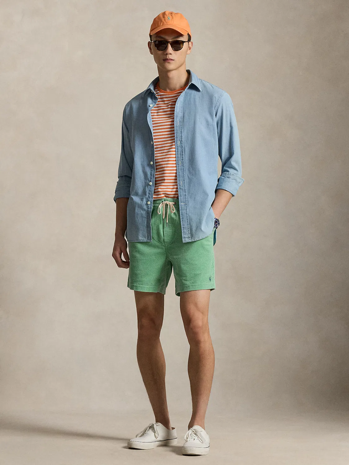 Обычные брюки Polo Ralph Lauren, Light Green — фото 3