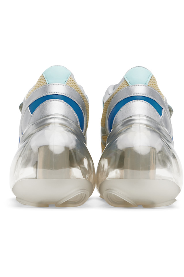 эксклюзивные Off-White Jennyfax Edition bubble sneakers от Ssense I'M Sorry By Petra Collins, цвет pastel — фото 2
