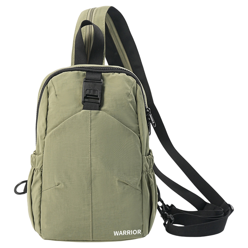

WARRIOR Нейлоновый рюкзак-слинг Regular Unisex Black/White/Green