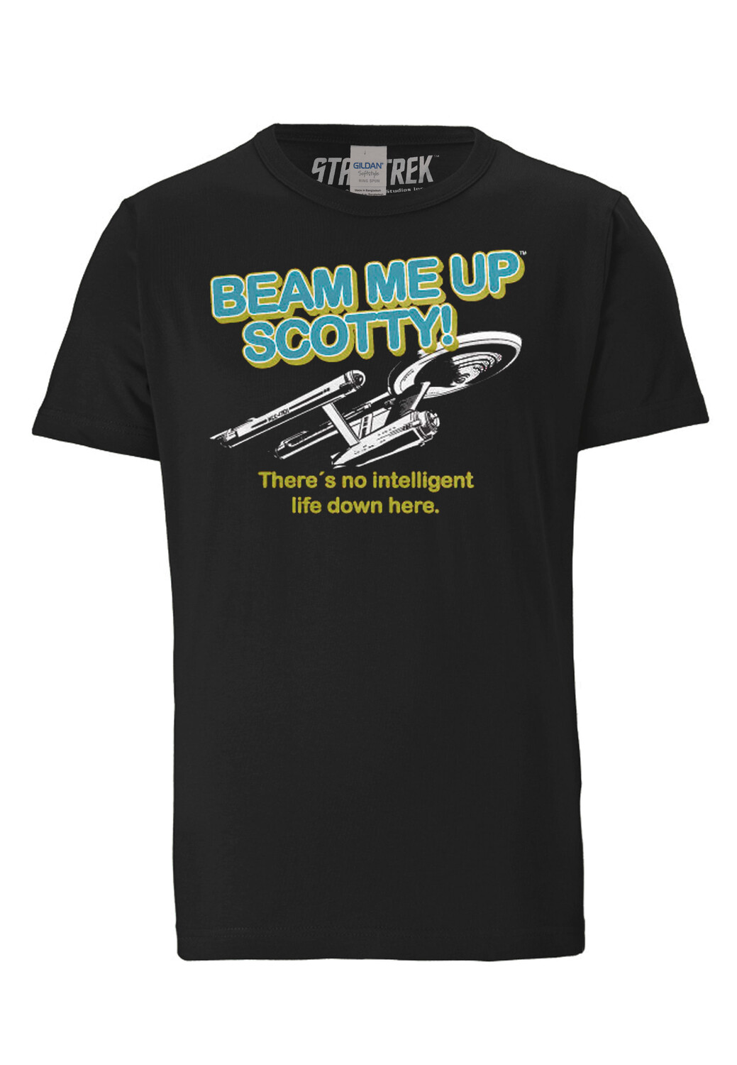 

Футболка Logoshirt Star Trek Beam Me Up Scotty, черный