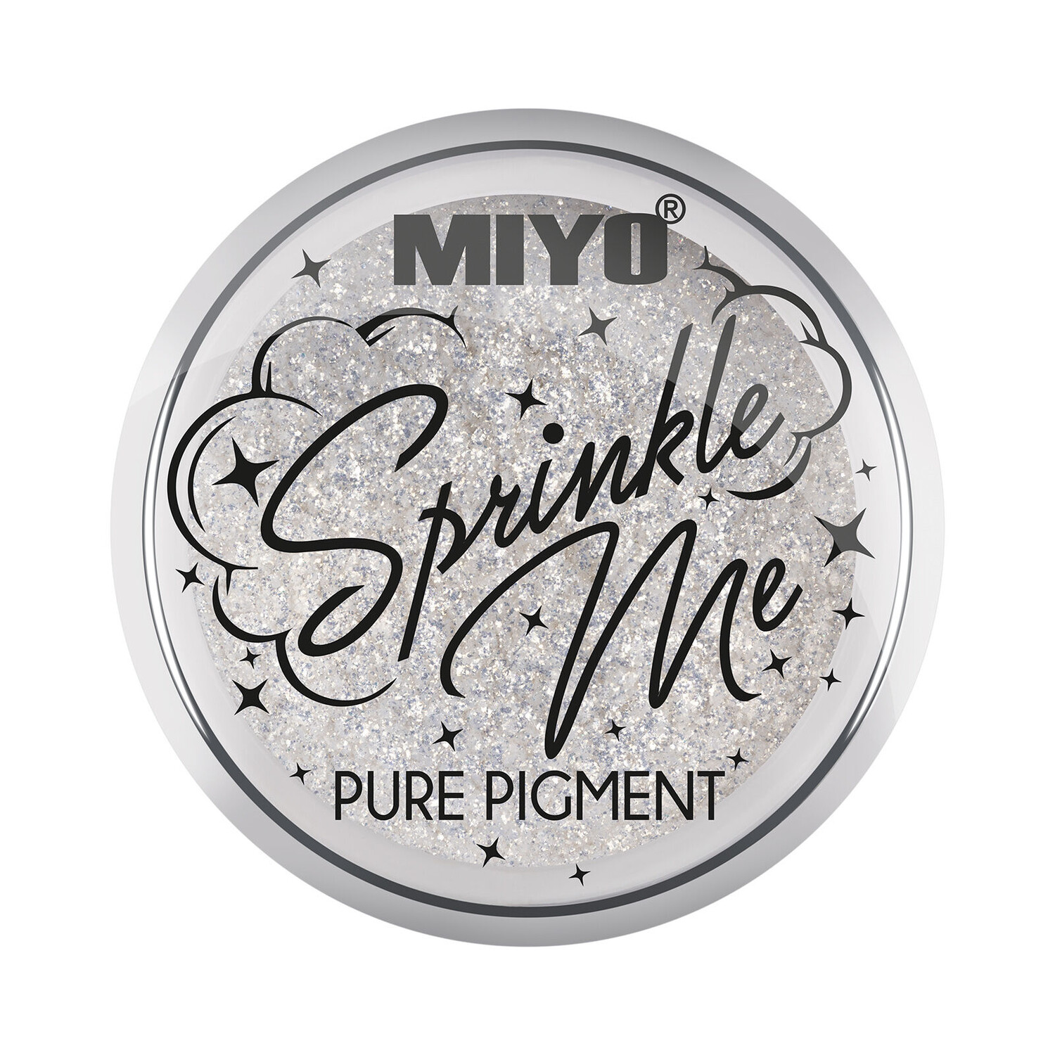 

Рассыпчатые тени для век 14 просекко Miyo Sprinkle Me Pure Pigment, 1,5 гр