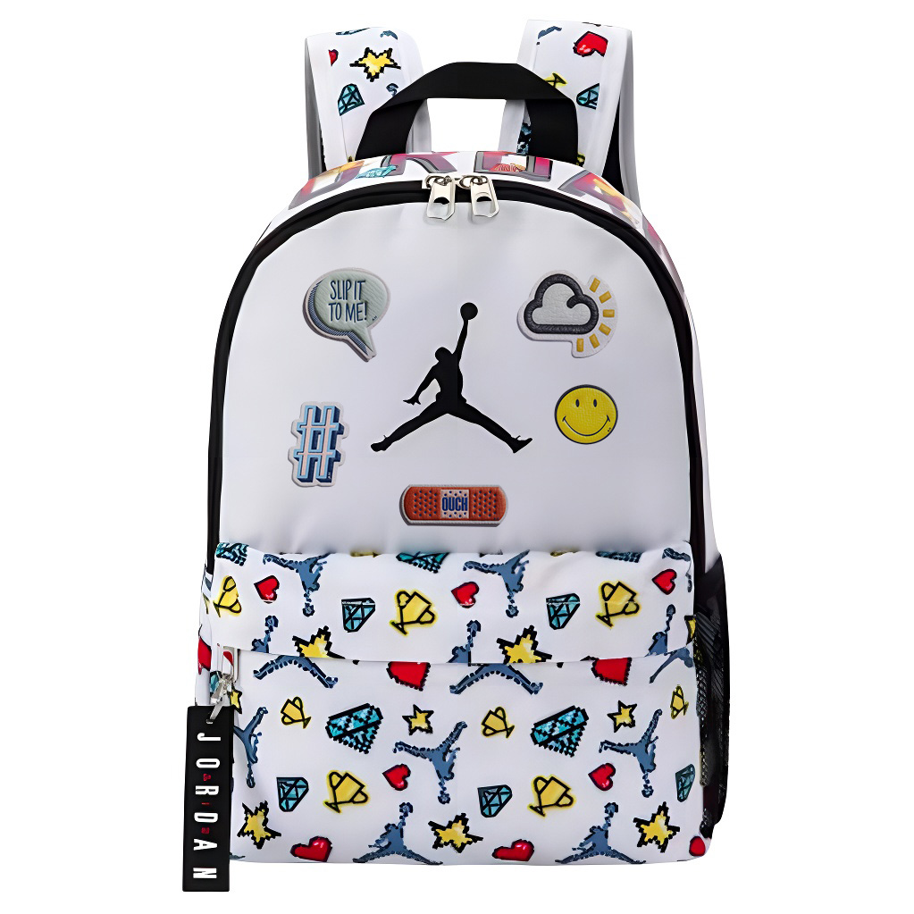 

Jordan Полиэстеровый рюкзак женский белый, Sticker