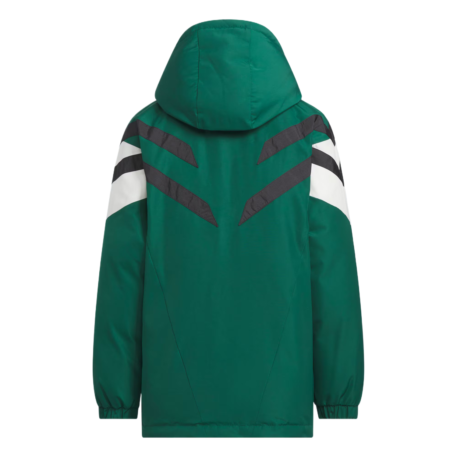 Детская пуховая куртка Kids' Adidas Originals, зеленый/белый/черный — фото 3