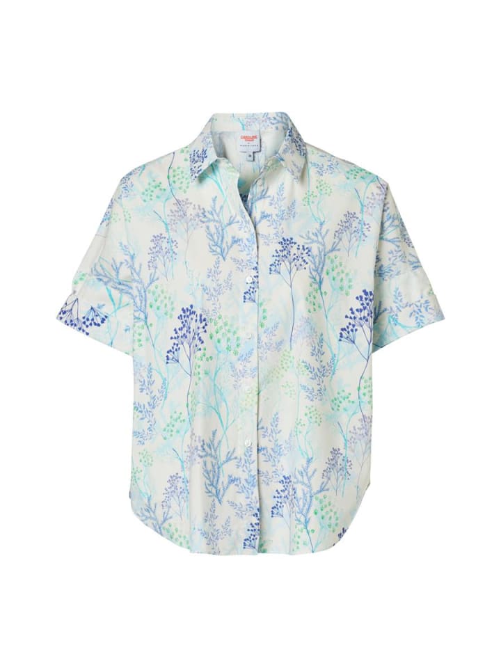 

Блузка Mart Visser, цвет caroline tensen leeds print bluse weiß/navy