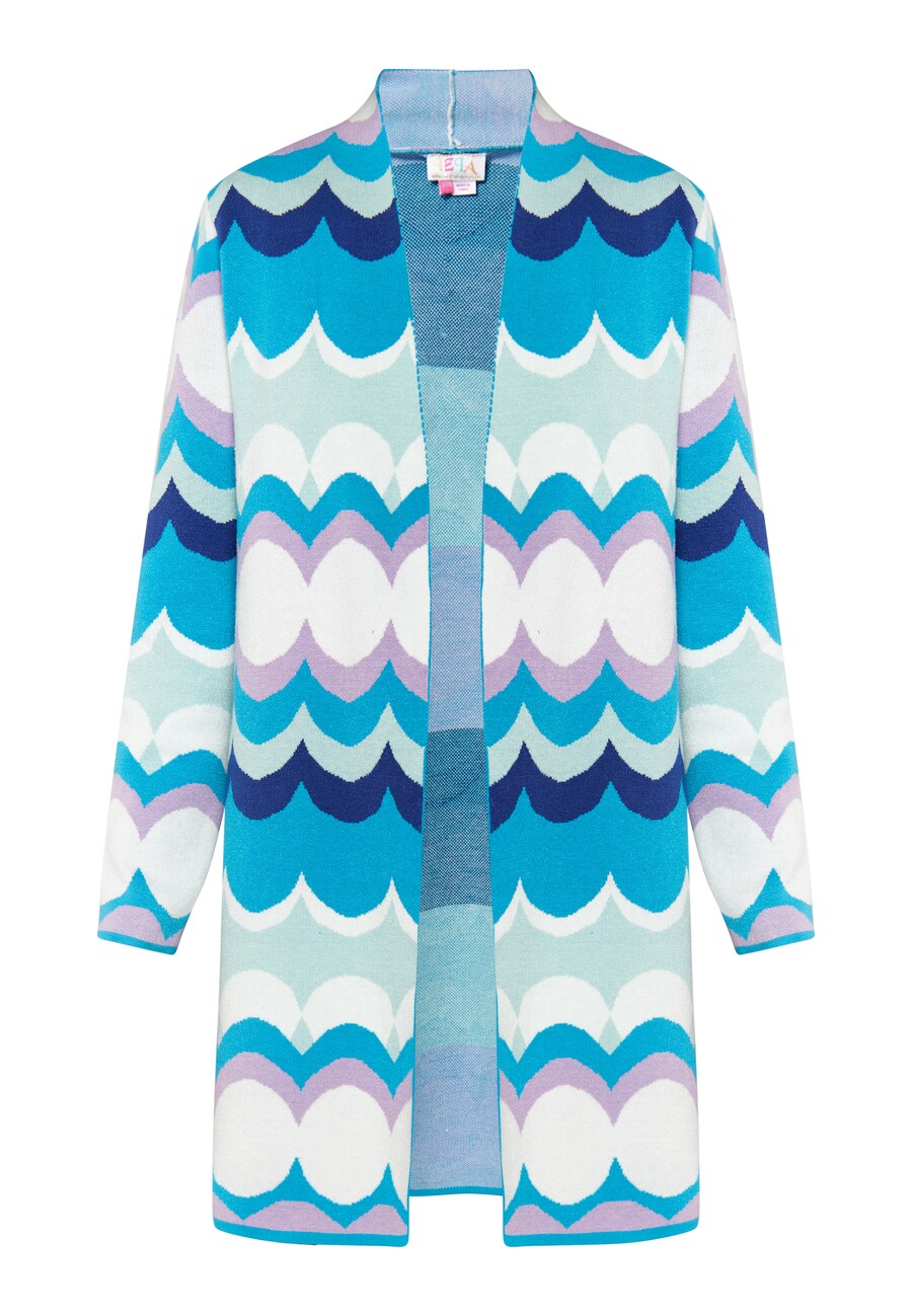

Вязаный кардиган IZIA, цвет Blue/Light blue