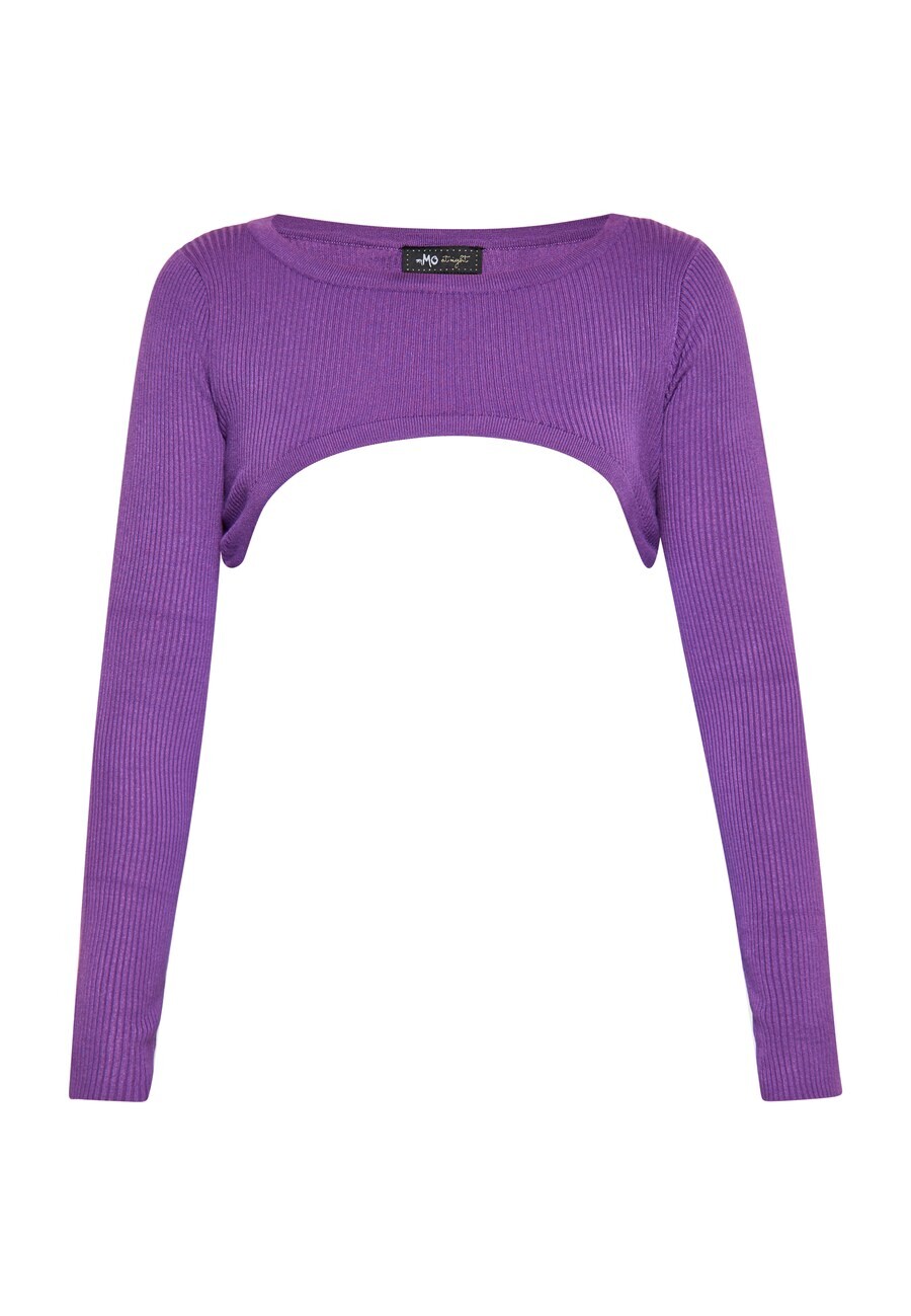 

Тонкий вязаный свитер myMo at night Sweater, фиолетовый