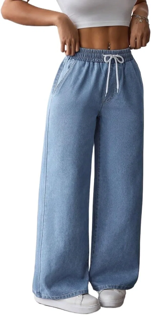Джинсы, свободный крой, Baggy Jeans, синий