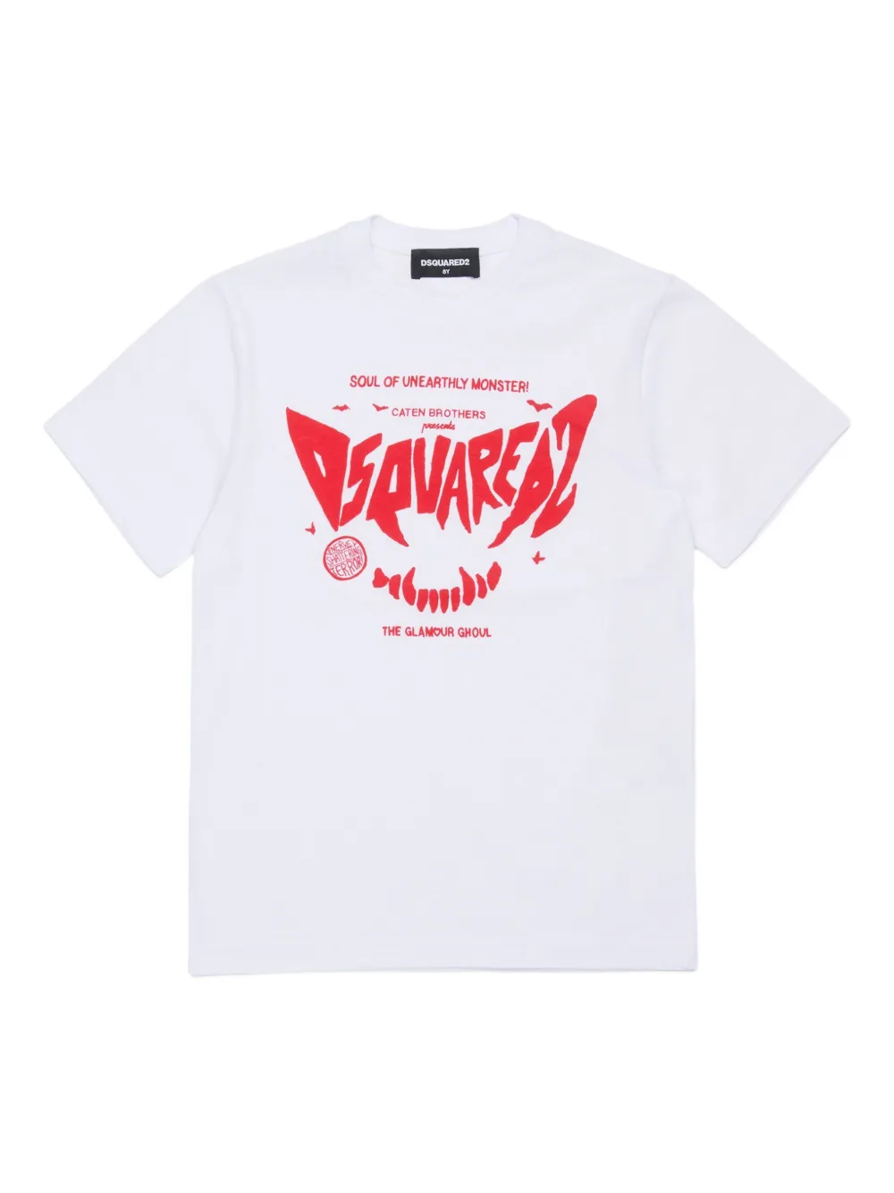 

Футболка с логотипом DSQUARED2 KIDS, белый