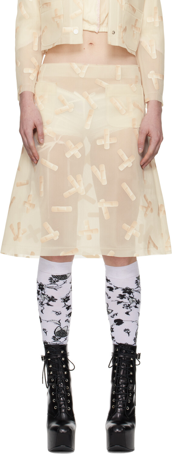 

Юбка-миди Off-White Bandaid Ashley Williams