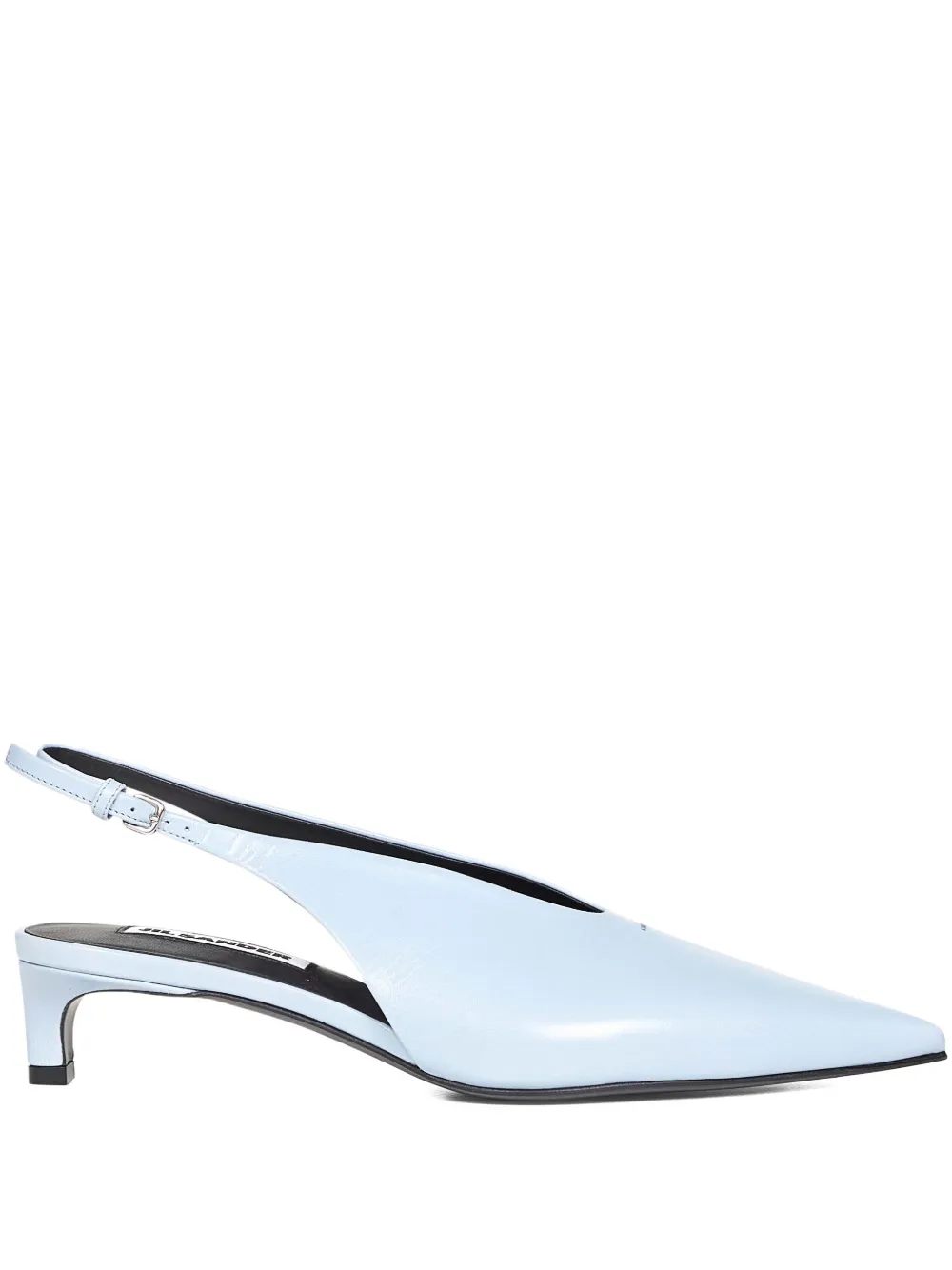 Туфли-лодочки с регулируемым ремешком Jil Sander, синий