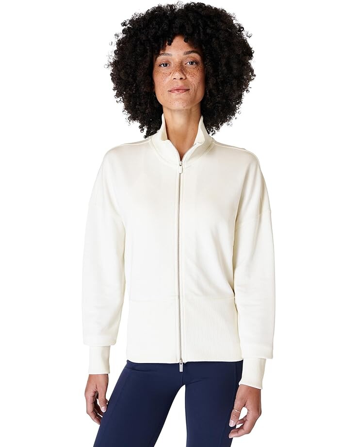 

Толстовка Sweaty Betty After Class Zip-Up, белый