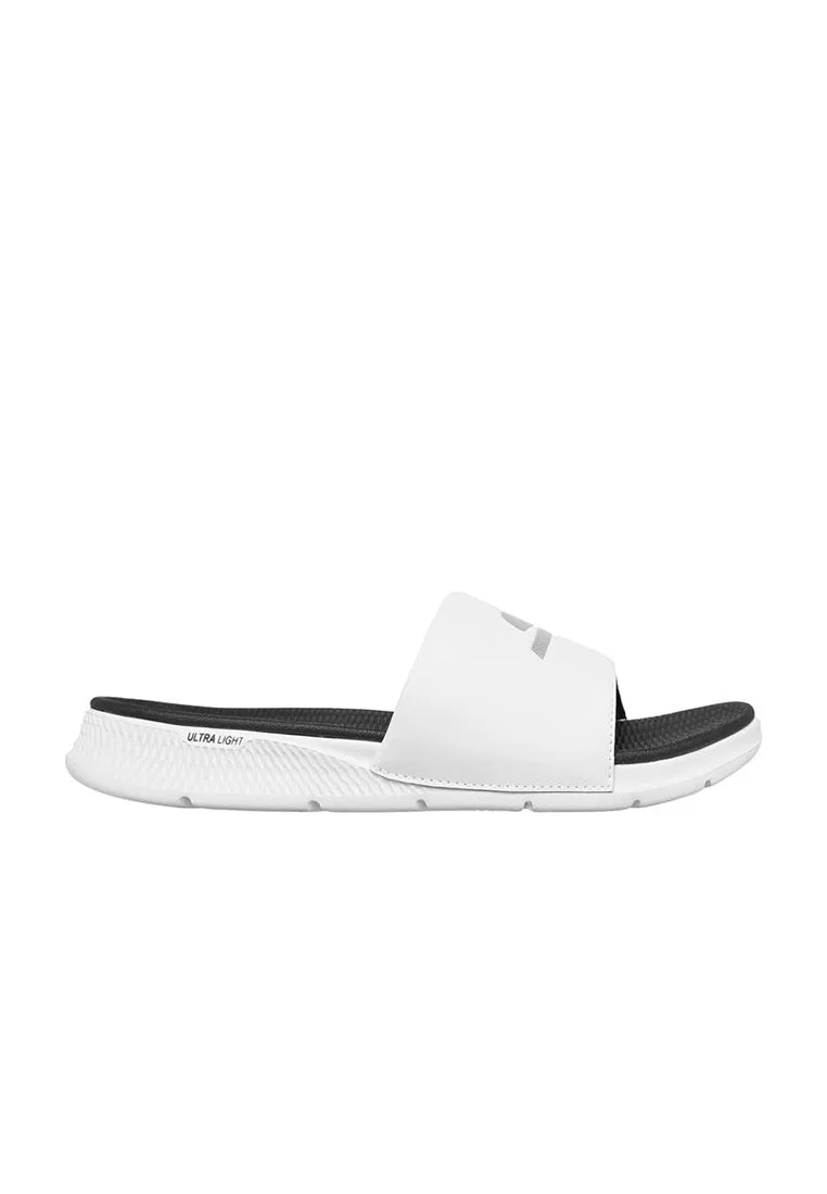 Сандалии, шлепанцы, GO CONSISTENT Skechers, белый/черный